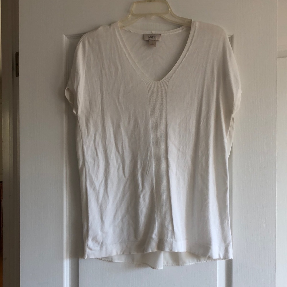 Shirt sleeve sweater